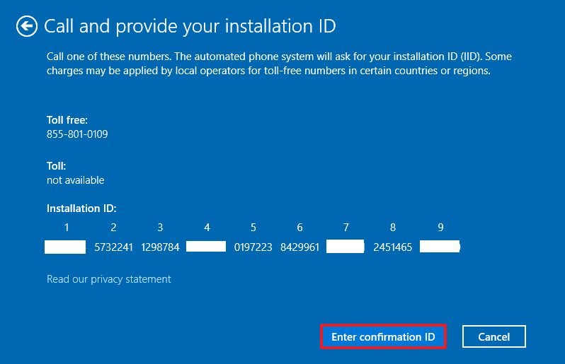 Windows: Найдите код установки